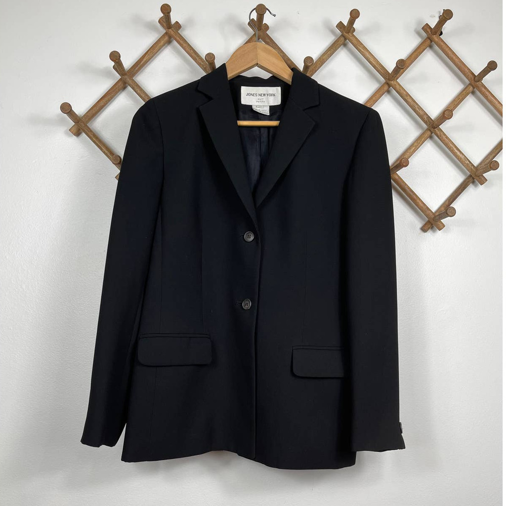 Jones New York Black Blazer Size 8P